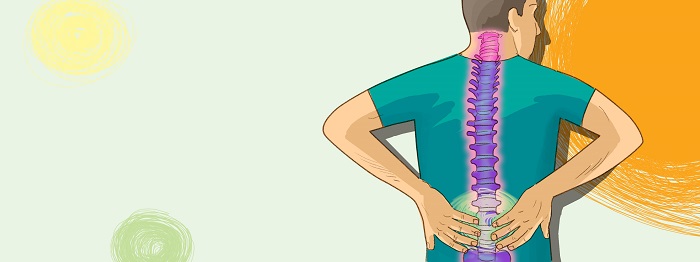 We help treat back problems